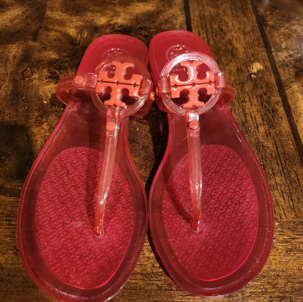 Tory Burch Mini Miller Jelly Thong Sandals size 6